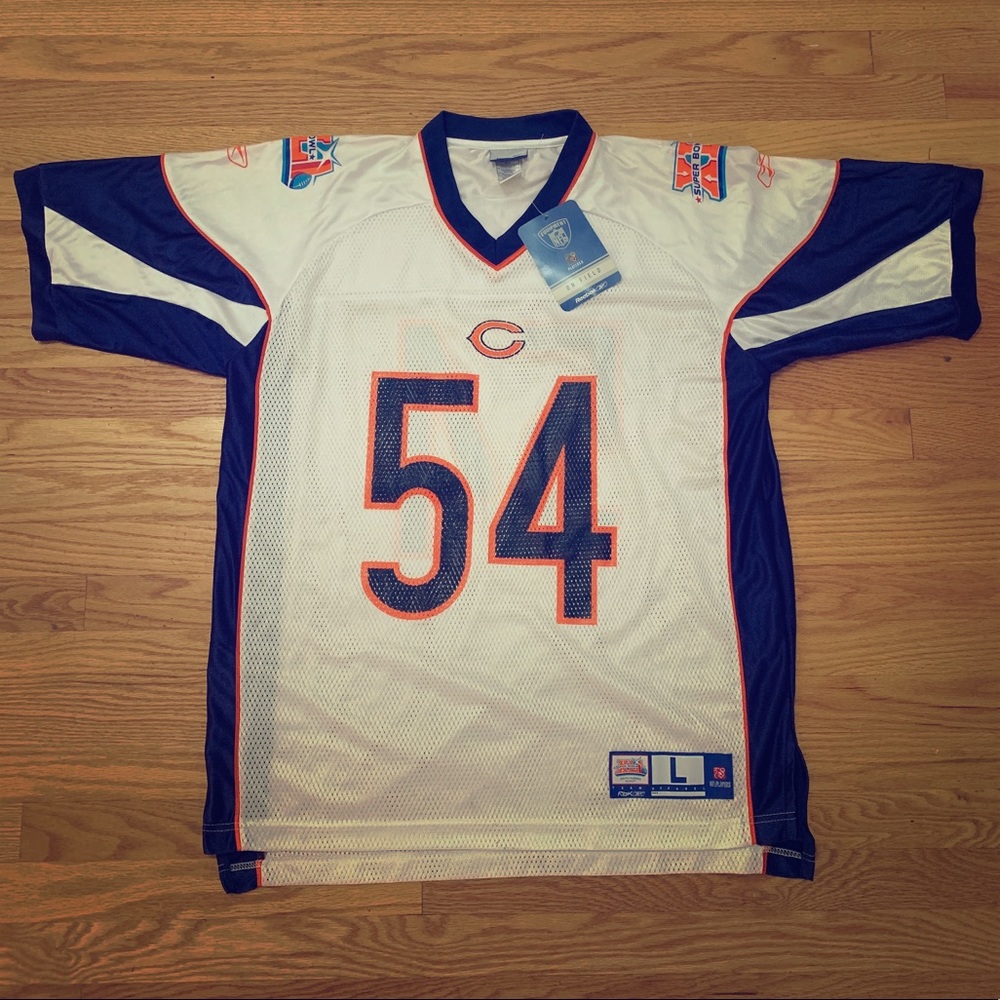 HOF Brian Urlacher Super Bowl XLI Jersey